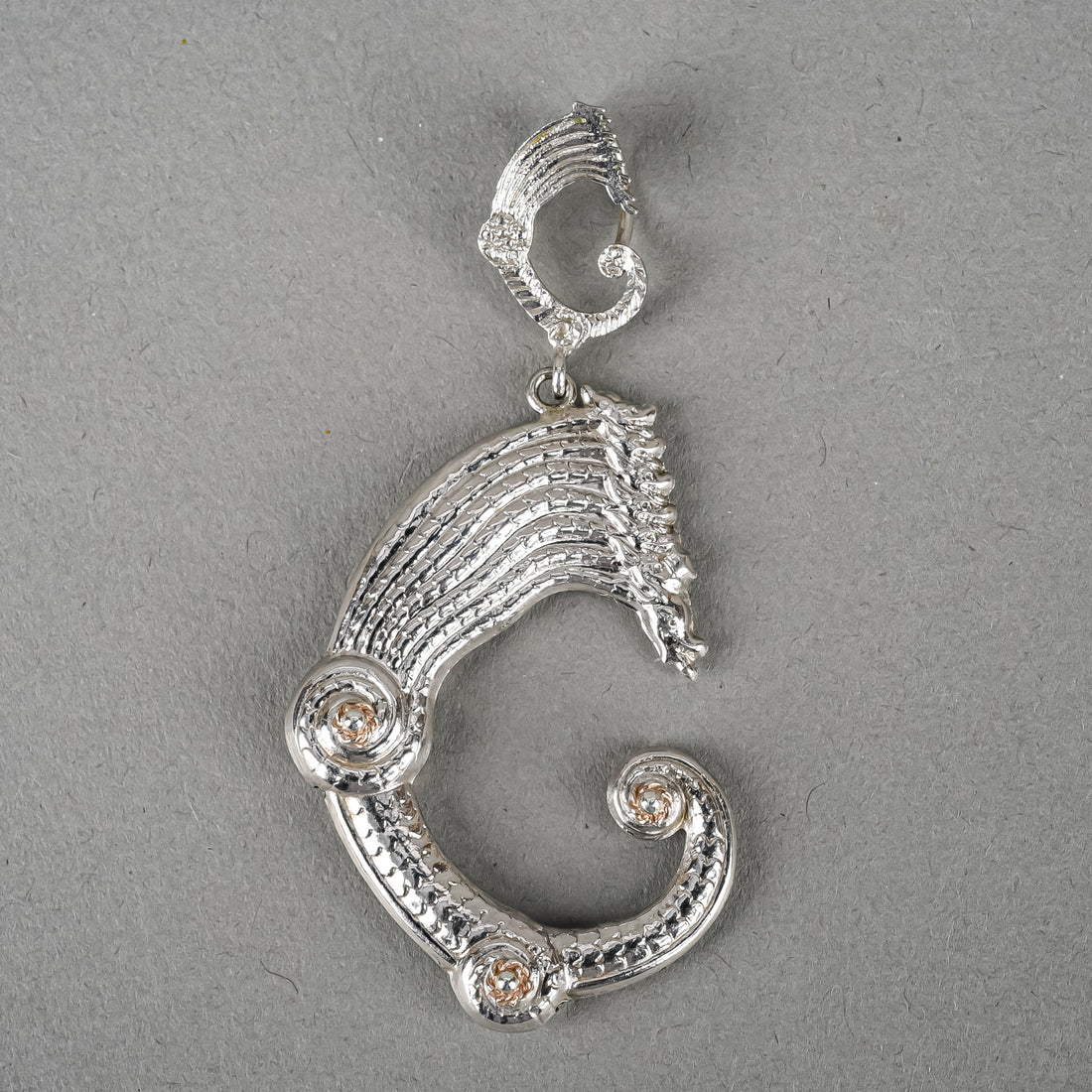 SPADAFORA  GIOIELLI Sterling Silver Dragon Pendant