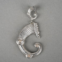 SPADAFORA  GIOIELLI Sterling Silver Dragon Pendant