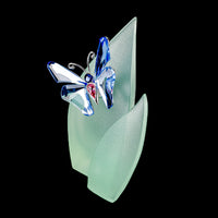 SWAROVSKI Ansina Paradise Butterfly on Leaf