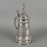 WMF Britannia Silverplate Renaissance Revival Beer Tankard