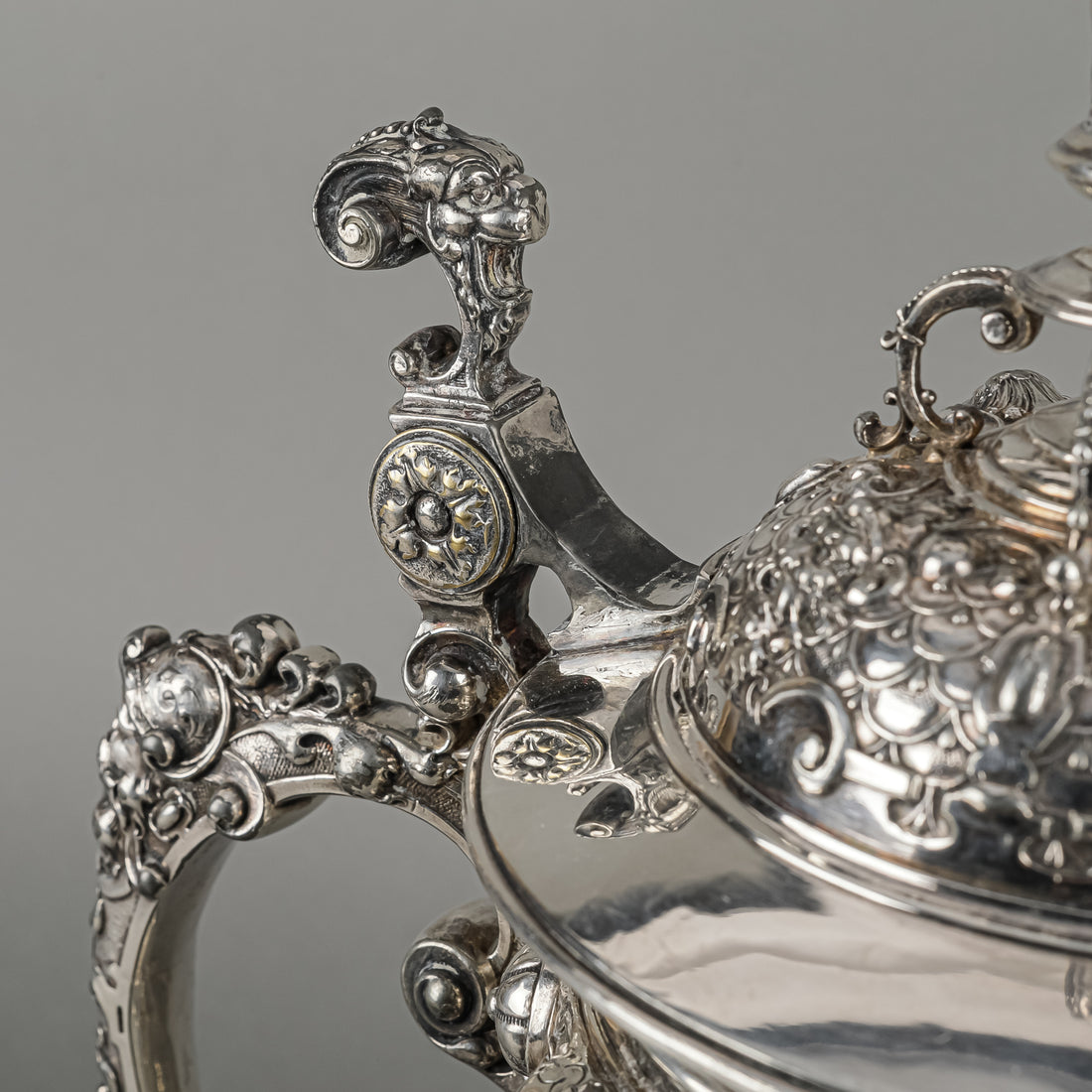 WMF Britannia Silverplate Renaissance Revival Beer Tankard