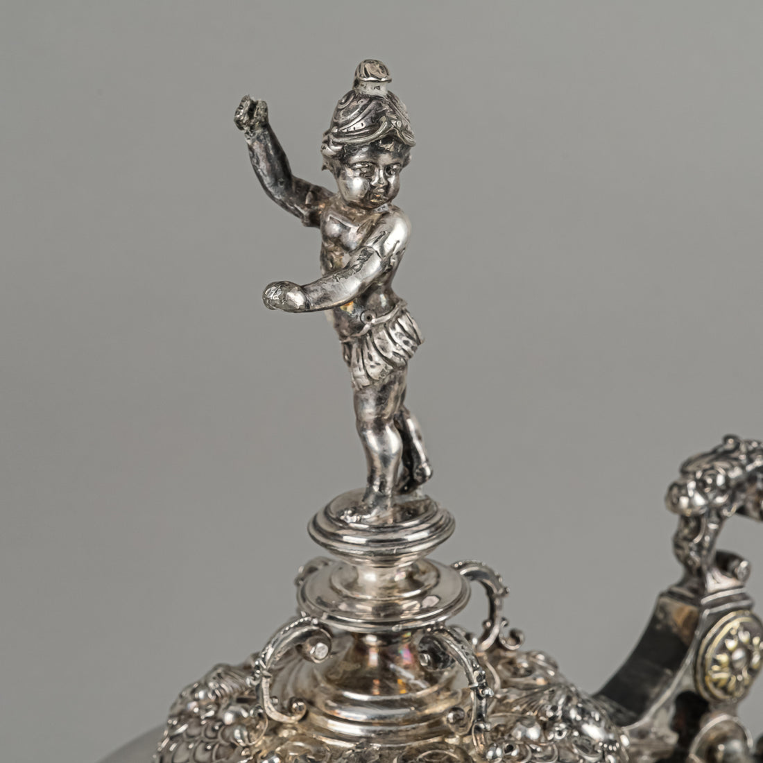 WMF Britannia Silverplate Renaissance Revival Beer Tankard