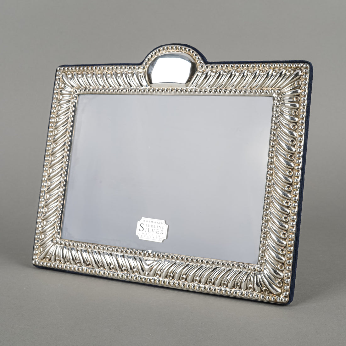 CARRS Sterling Silver Traditional 5.5"x7.5" Photo Frame