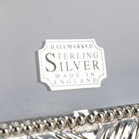 CARRS Sterling Silver Traditional 5.5"x7.5" Photo Frame