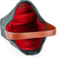 DOONEY & BOURKE Green Hobo Leather Handbag