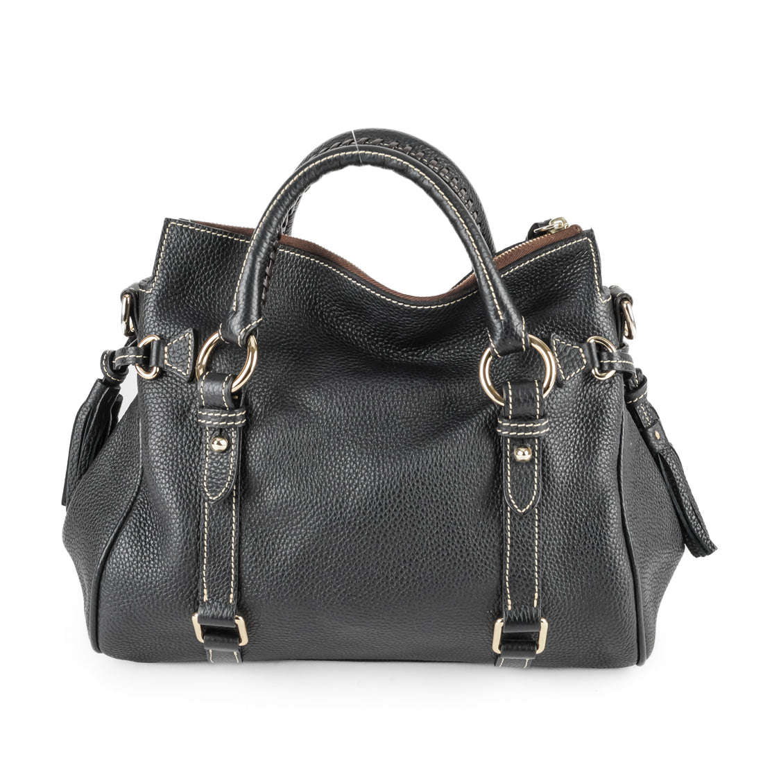 DOONEY & BOURKE Leather Black Handbag