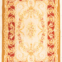 Wool Aubusson Style Needlepoint Rug