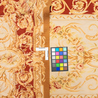 Wool Aubusson Style Needlepoint Rug