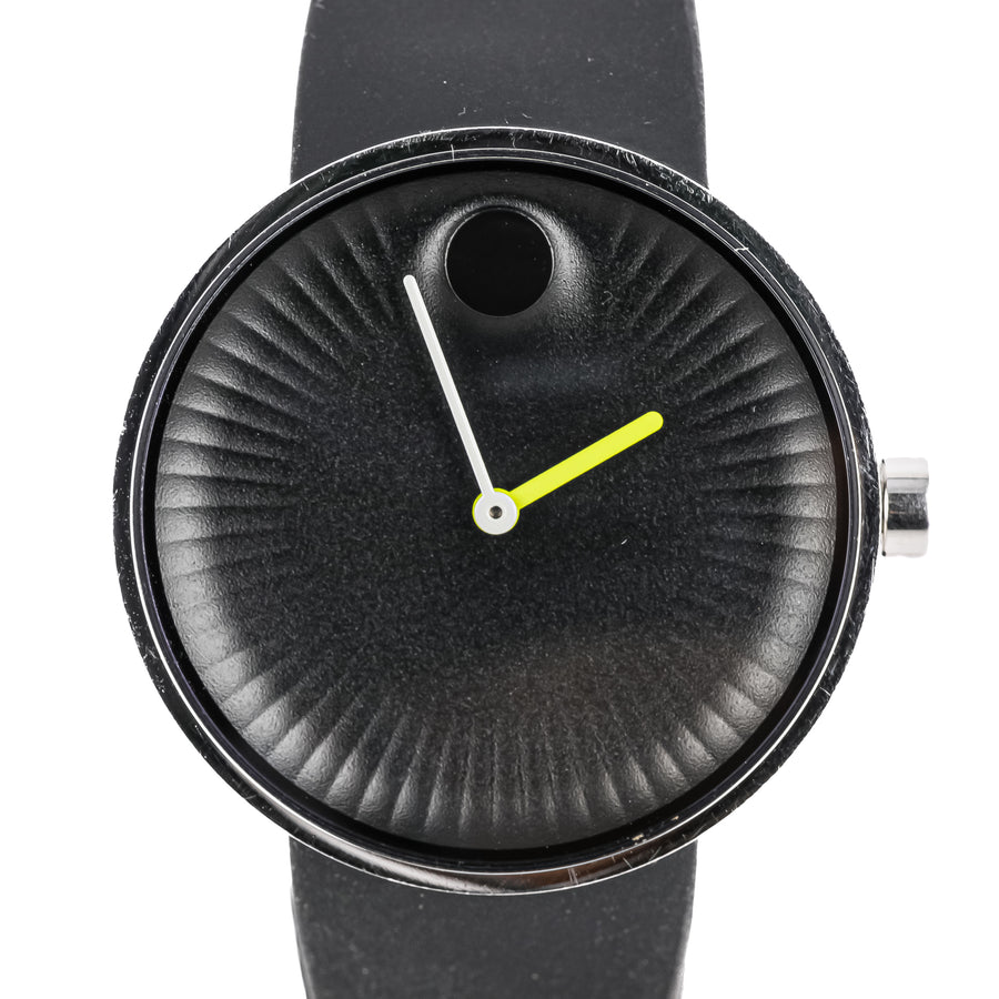 MOVADO Edge Stainless Steel Watch 40mm - Black Rubber