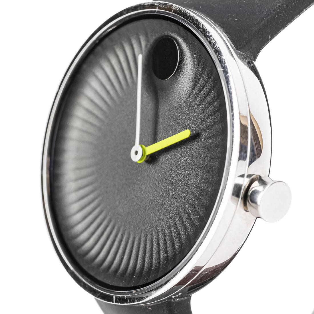 MOVADO Edge Stainless Steel Watch 40mm - Black Rubber