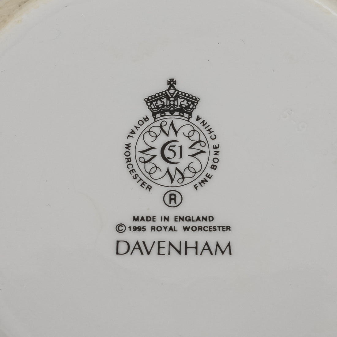 ROYAL WORCESTER Davenham Tea Service 5 Pieces