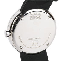 MOVADO Edge Stainless Steel Watch 40mm - Black Rubber