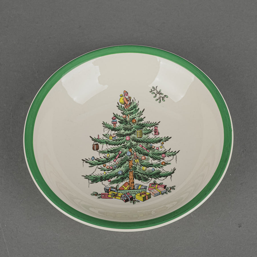 SPODE Christmas Tree Coupe Bowls Set Of 6