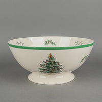 SPODE Christmas Tree Footed Centrepiece Bowl