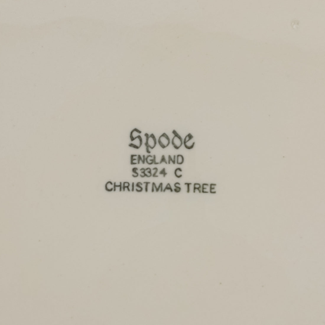 SPODE Christmas Tree Footed Centrepiece Bowl