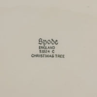 SPODE Christmas Tree Footed Centrepiece Bowl