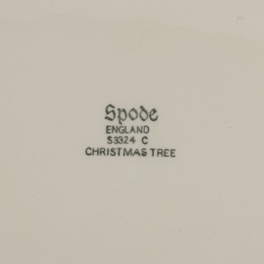 SPODE Christmas Tree Footed Centrepiece Bowl
