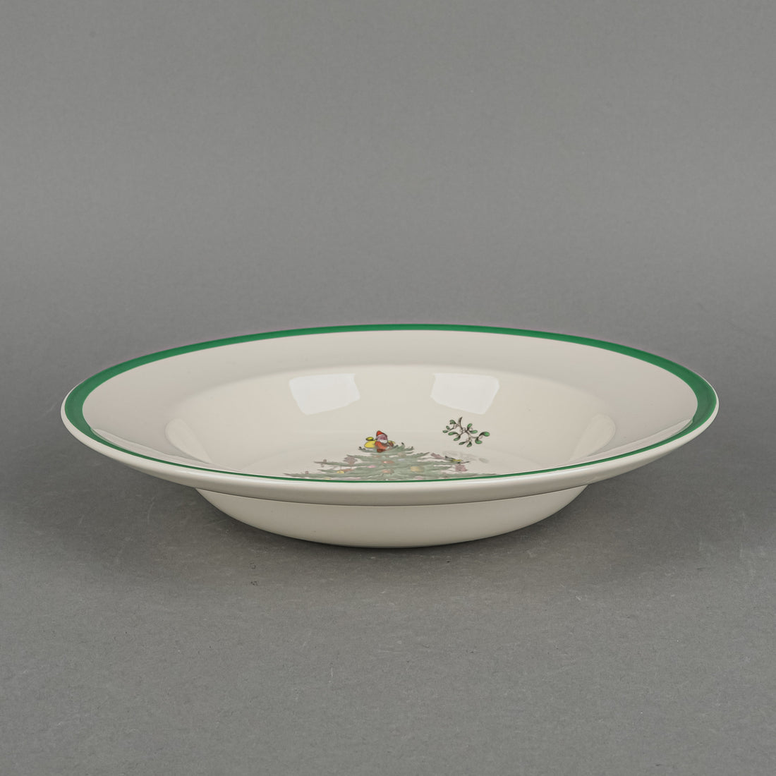 SPODE Christmas Tree Soup Plates Set Of 6