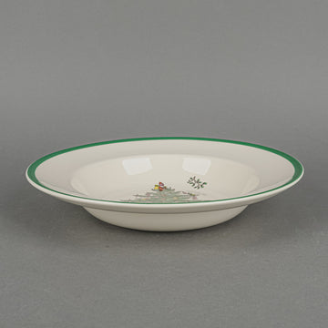 SPODE Christmas Tree Soup Plates Set Of 6