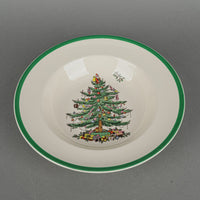 SPODE Christmas Tree Soup Plates Set Of 6
