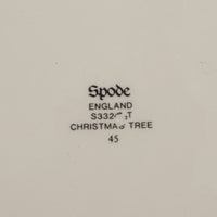 SPODE Christmas Tree Soup Plates Set Of 6