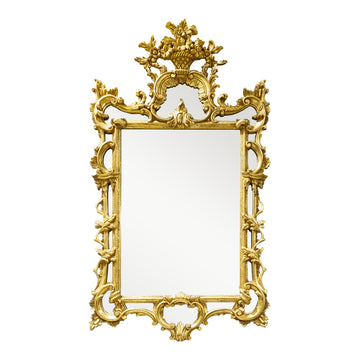 Rococo Style Gilt Mirror