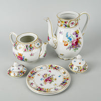 SCHUMANN Dresden Floral Tea And Coffee Service 6 Pieces