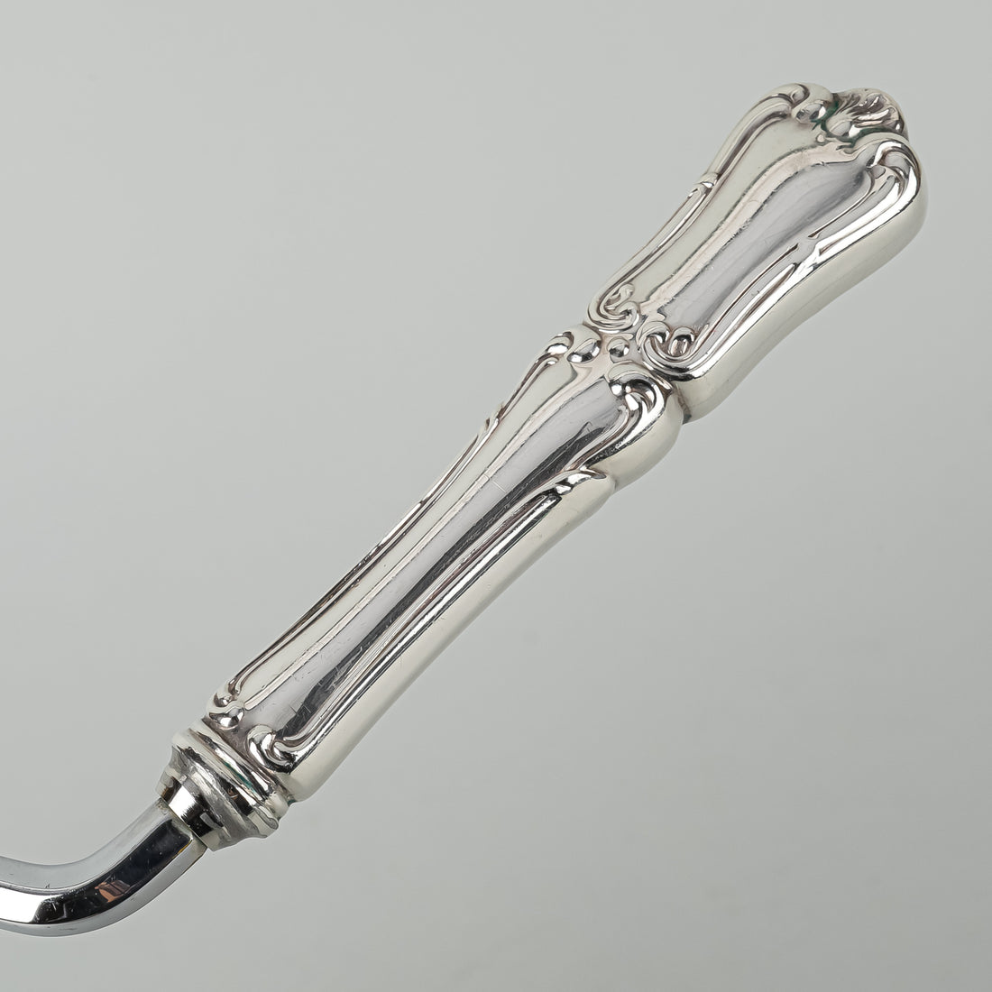 BIRKS Francis I Sterling Handle Stainless Steel Cake Breaker