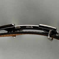 HERMES Reversible Leather H Buckle Belt