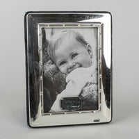 CARRS Reed & Ribbon Sterling Silver Photo Frame