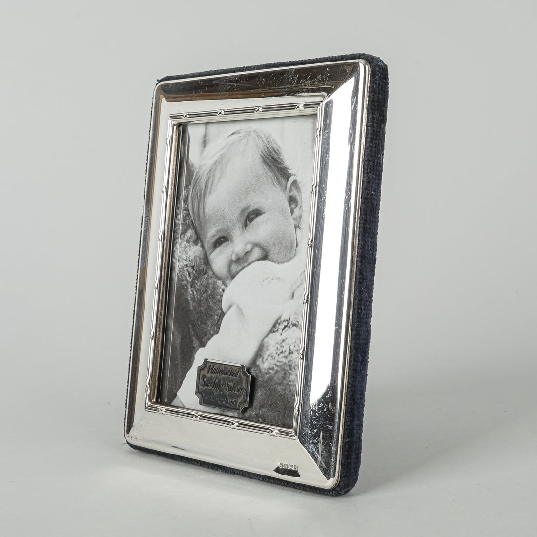 CARRS Reed & Ribbon Sterling Silver Photo Frame
