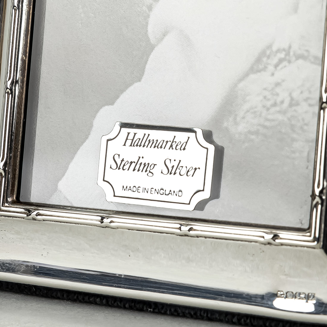 CARRS Reed & Ribbon Sterling Silver Photo Frame