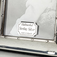 CARRS Reed & Ribbon Sterling Silver Photo Frame