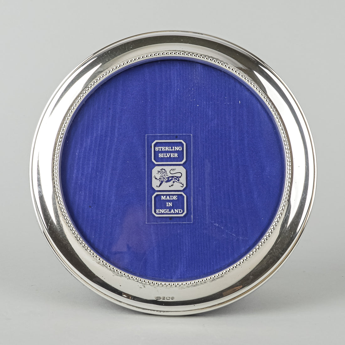 BROADWAY SILVER Sterling Silver Round Photo Frame