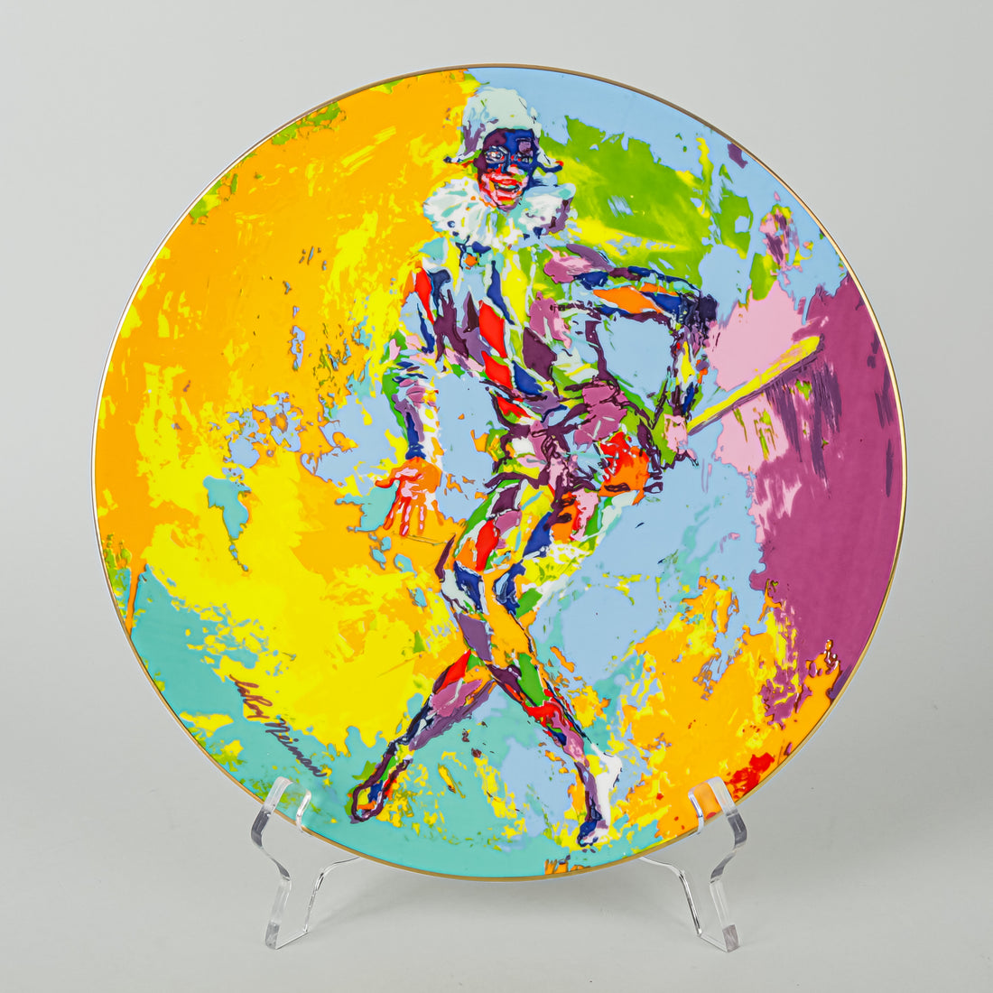 ROYAL DOULTON Commedia Dell'Arte Plates Set Of 4