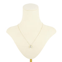 TIFFANY & CO Sterling Silver Elsa Peretti Teardrop Pendant Necklace