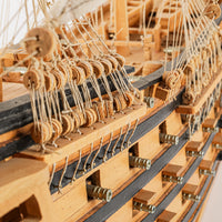 Model Ship HMS Victory With Acrylic Display Case