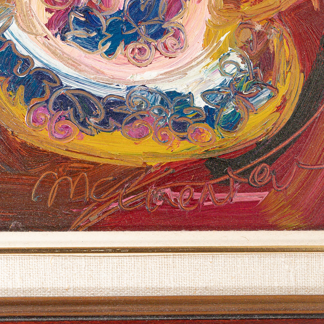 Maya Eventov (Russian Canadian 1964) Still Life With Balcony View