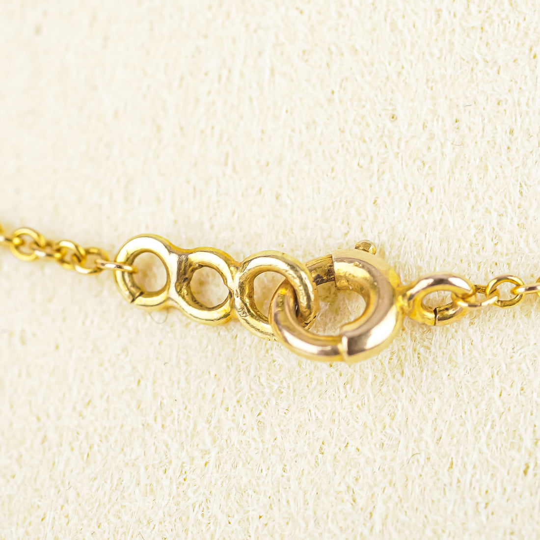 Victorian 14K Yellow Gold  Seed Pearl Lariat Necklace