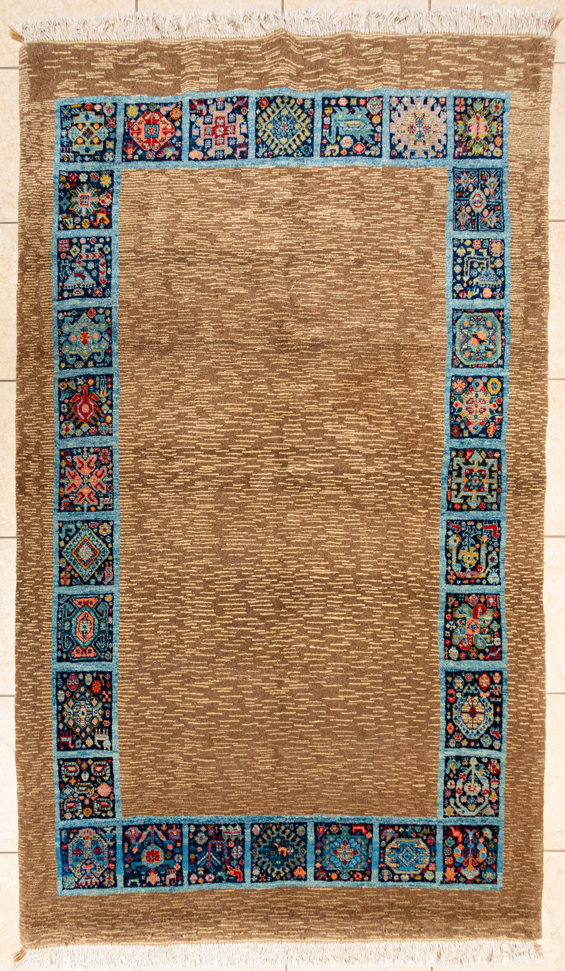 Hand Knotted Wool Gabbeh Rug