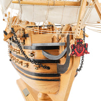 Model Ship HMS Victory With Acrylic Display Case