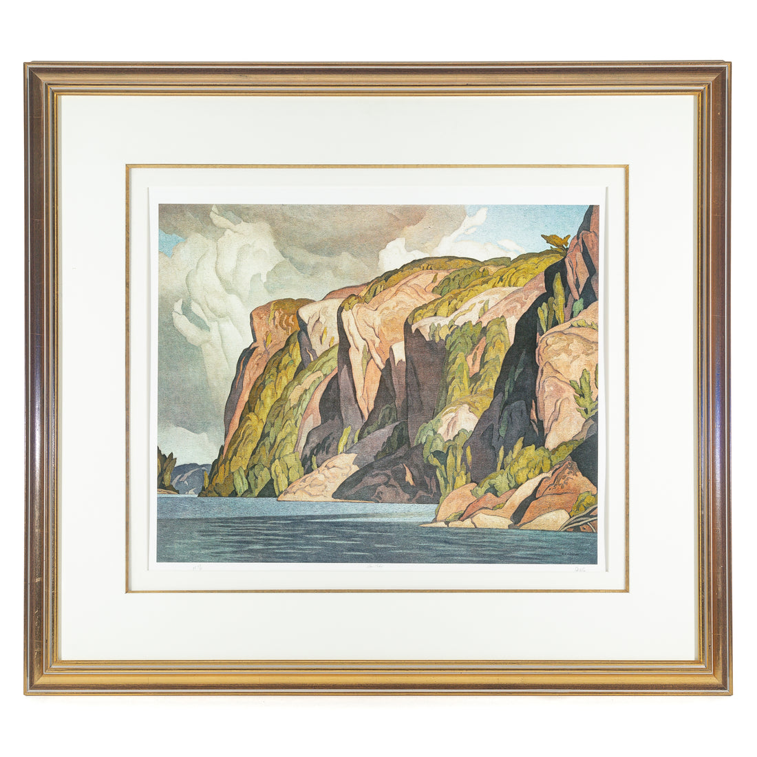 AJ Casson (Canadian 1898-1992) "Bon Echo"