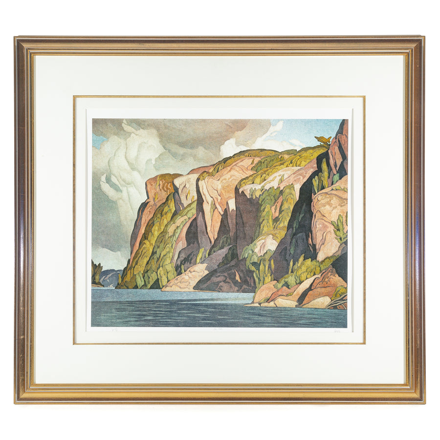 AJ Casson (Canadian 1898-1992) "Bon Echo"