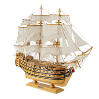 Model Ship HMS Victory With Acrylic Display Case
