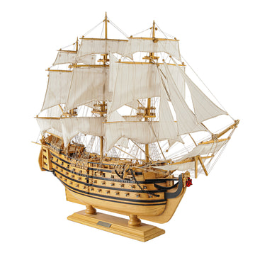 Model Ship HMS Victory With Acrylic Display Case