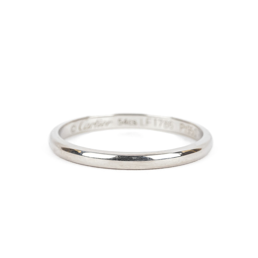 CARTIER PT950 1895 Wedding Band