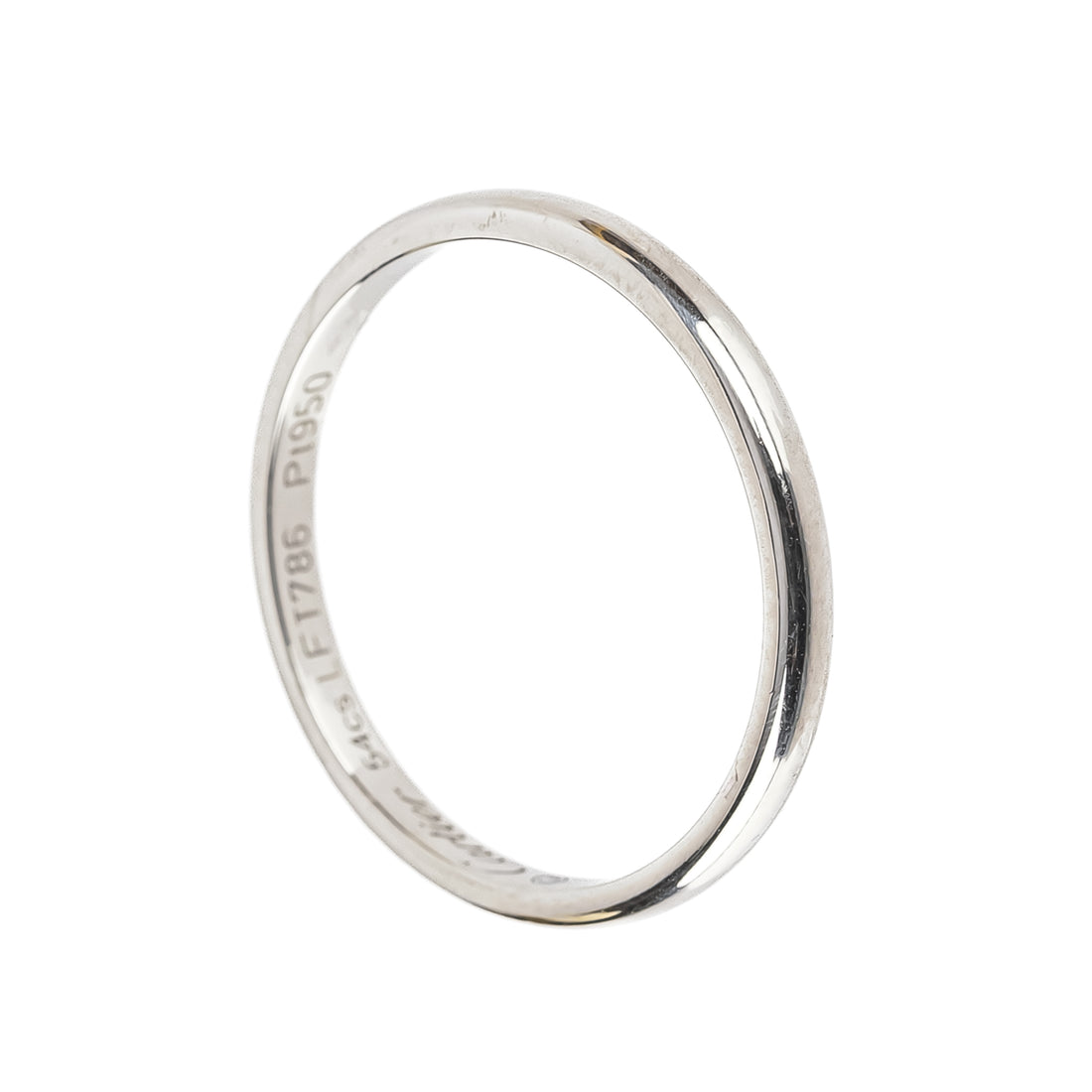 CARTIER PT950 1895 Wedding Band