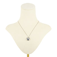 TIFFANY & CO Elsa Peretti Sterling Round Pendant Necklace