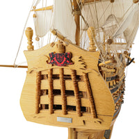 Model Ship HMS Victory With Acrylic Display Case