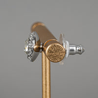 SWAROVSKI Silver Tone Angelic Studs